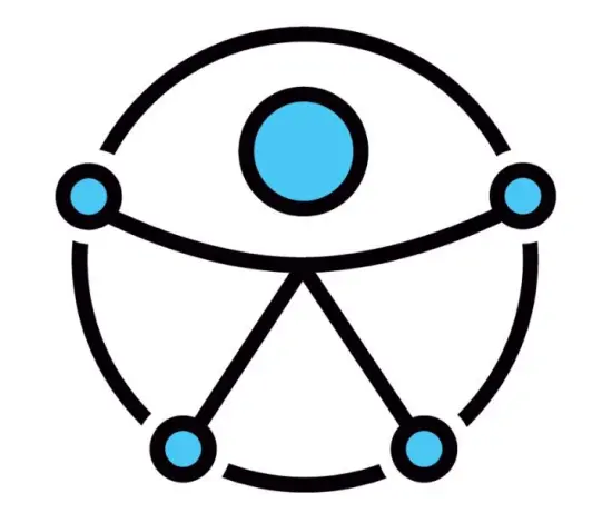 Símbolo internacional de acessibilidade desenvolvido pelas Nações Unidas (ONU) para identificar todos os serviços e locais acessíveis a pessoas com deficiência.