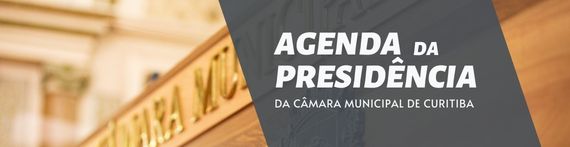Banner agenda presidência - capa