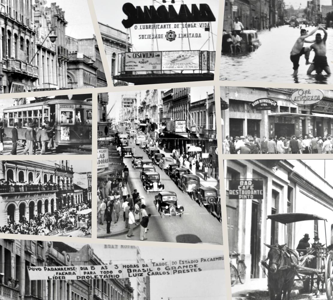 “Curitiba Ontem e Hoje”: as histórias e as memórias por trás das fotos