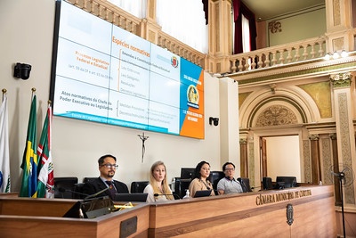 Curso processo e técnica legislativa na CMC