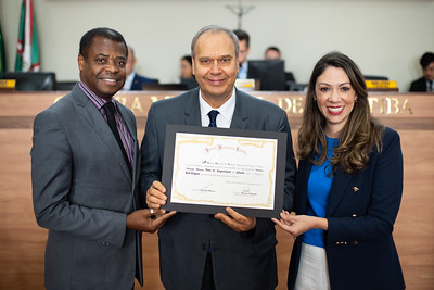 Professor Rudi Birgman recebe homenagem