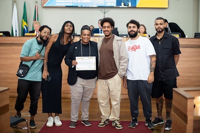 Faraoh recebe homenagem de Giorgia Prates