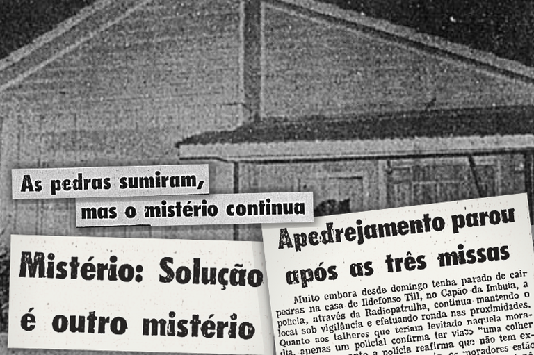 A casa mal-assombrada de Curitiba: das “pedras voadoras”, só ficou a história