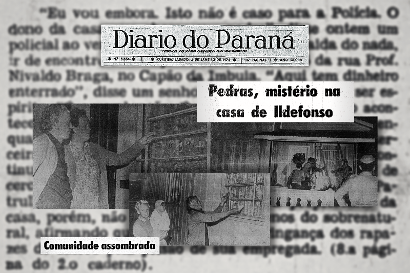A casa mal-assombrada de Curitiba: o mistério das “pedras voadoras”