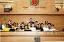 Alunos do Colégio Efetivo visitam a Câmara