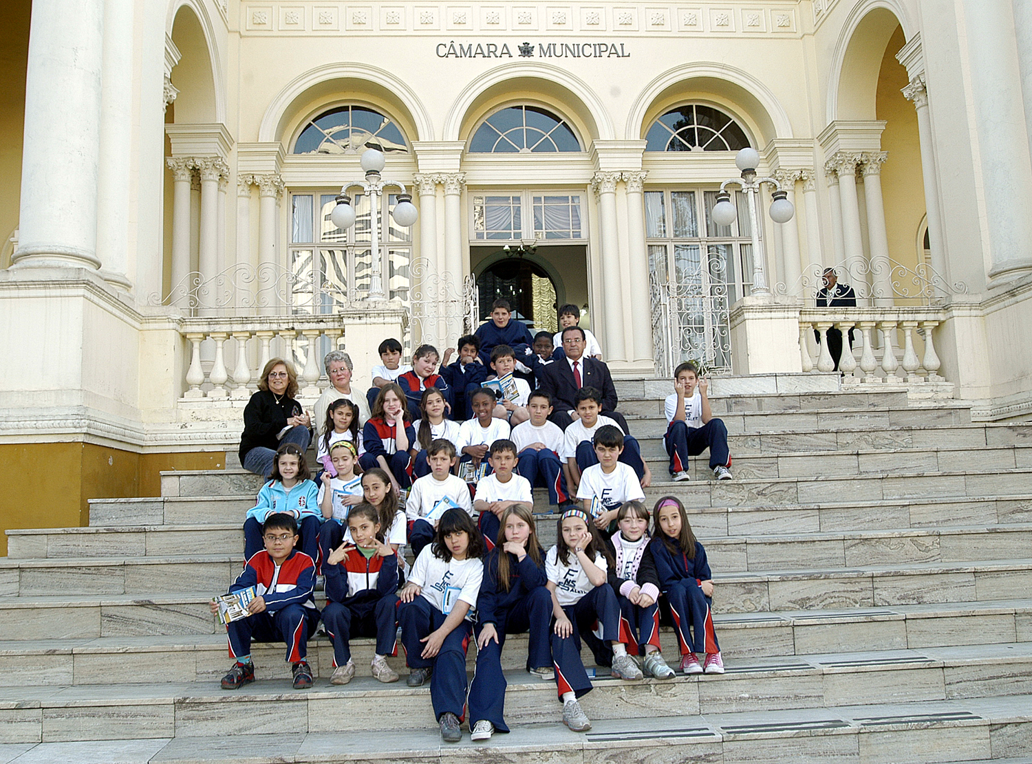 Alunos visitam a Câmara Municipal 