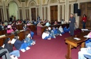 Alunos visitam a Câmara Municipal 
