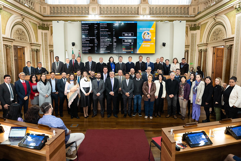 Vereadores reconhecem trabalho dos auditores fiscais de Curitiba