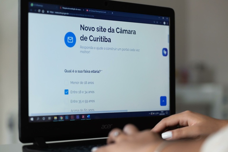 Avaliação do novo site da CMC: 63% dos participantes dão nota de 7 a 10