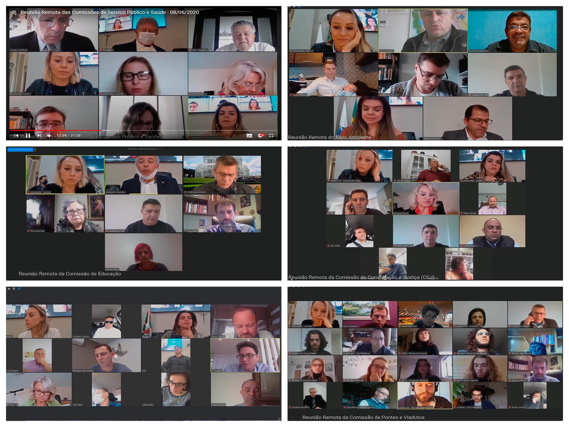 Balanço legislativo: com 56 reuniões virtuais, pandemia não parou comissões