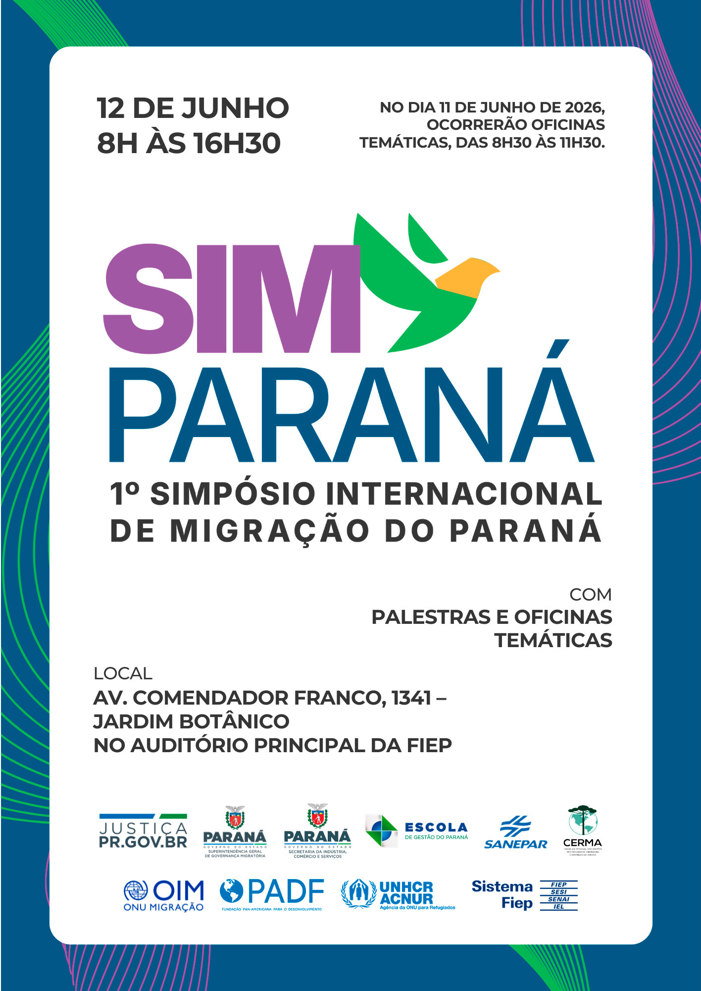 Evento migração