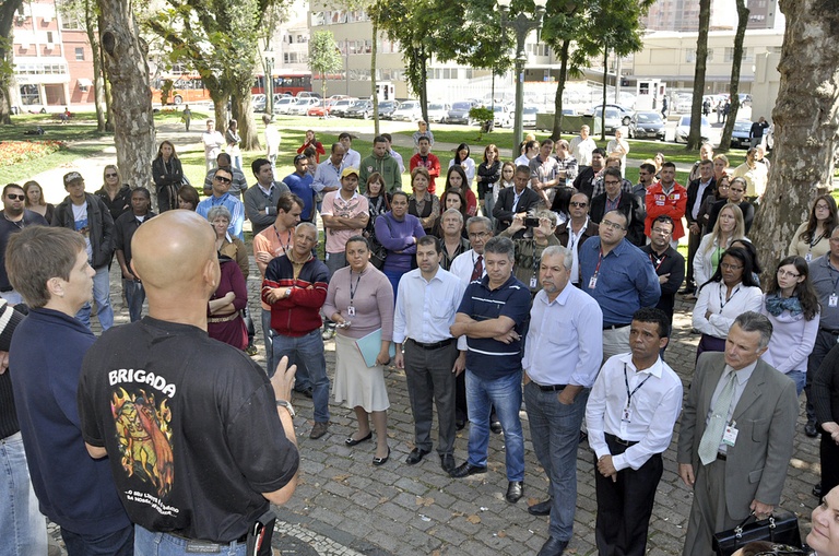 Brigada de Incêndio continua  o treinamento de voluntários    
