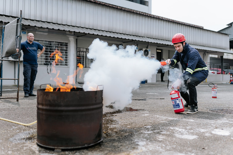 Brigadistas da Câmara participam de curso de segurança e primeiros socorros