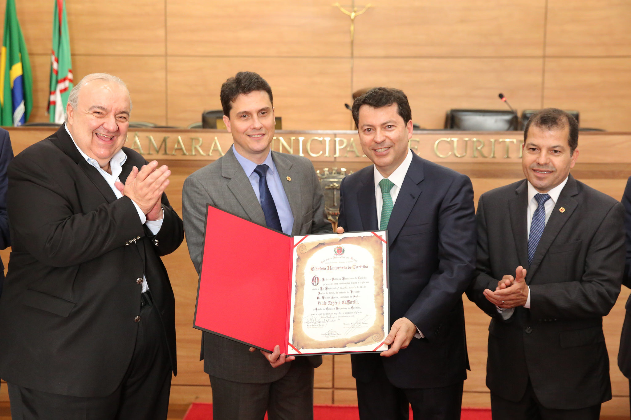 Caffarelli, novo CEO da Cielo, é Cidadão Honorário de Curitiba