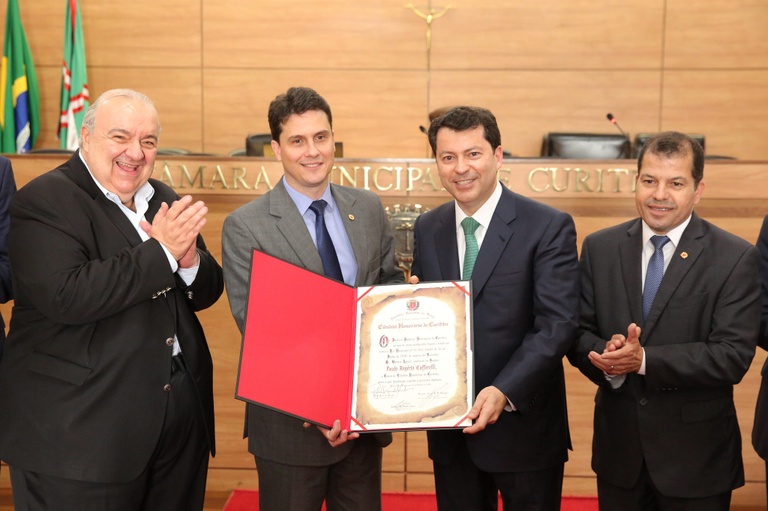 Caffarelli, novo CEO da Cielo, é Cidadão Honorário de Curitiba