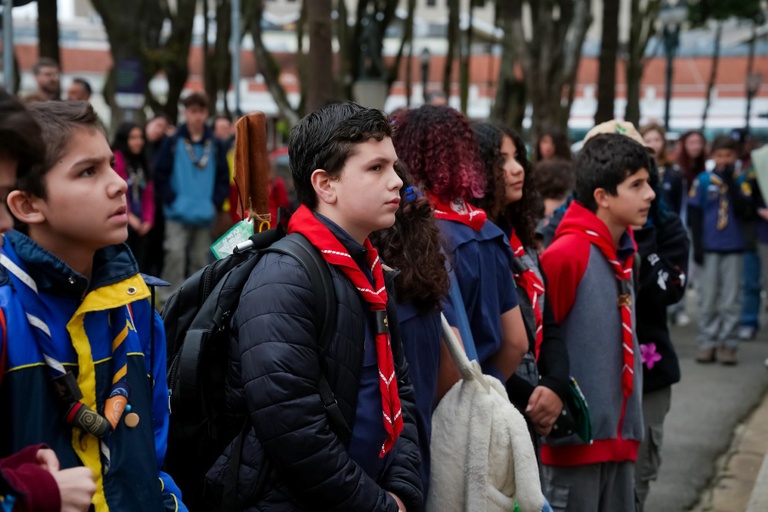 Câmara Aberta reuniu 125 escoteiros de cinco grupos de Curitiba