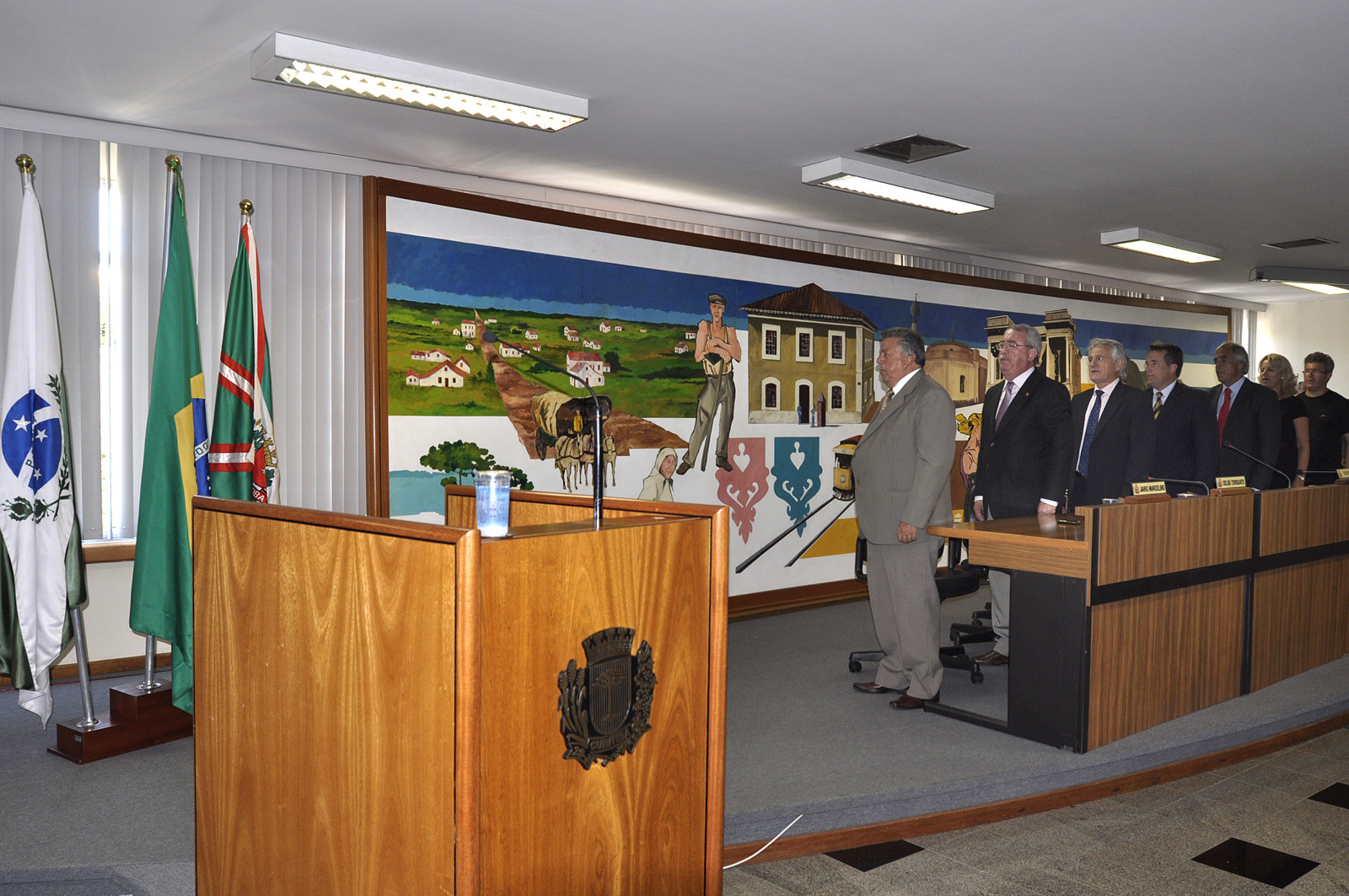 Câmara abre sessões plenárias de 2012 