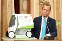 Câmara apoia carrinhos elétricos para catadores de recicláveis