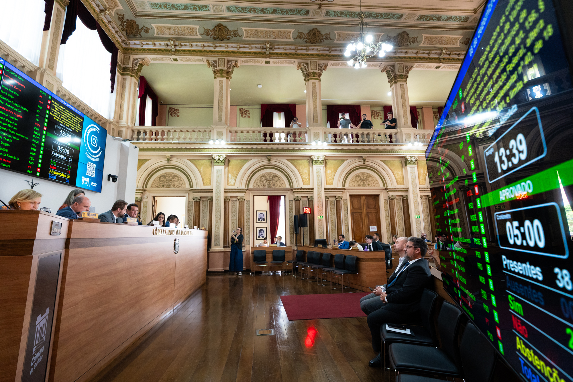 Câmara aprova revisão da PGV e IPTU será corrigido pelo IPCA em Curitiba