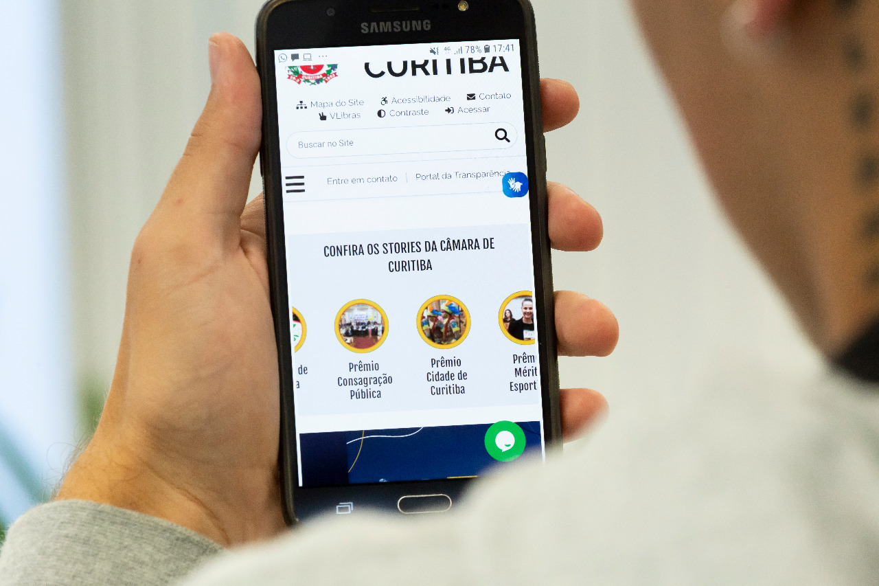 Câmara aumenta presença digital com stories e Central de Atendimento ao Cidadão