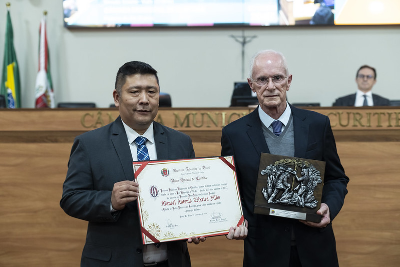 Câmara concede Vulto Emérito a Manoel Antonio Teixeira Filho