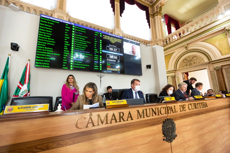 Câmara confirma Lei de Diretrizes Orçamentárias de Curitiba 