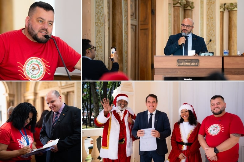 Câmara de Curitiba apoia campanha Papai Noel dos Correios