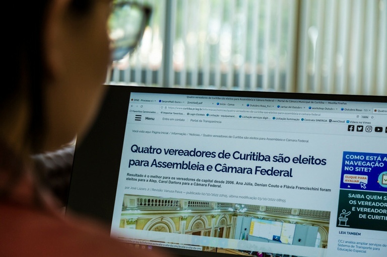 Câmara de Curitiba bateu recorde de audiência online em 2022