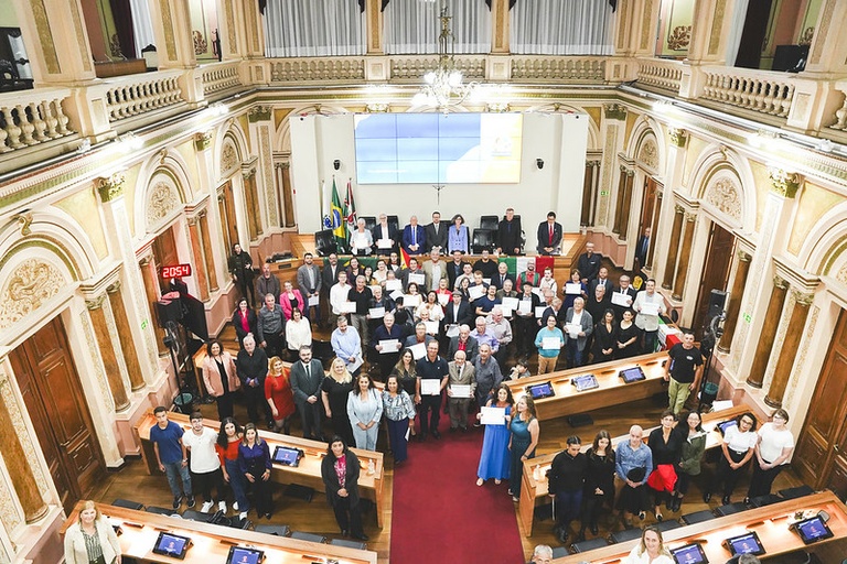 Câmara de Curitiba celebra os 150 anos da imigração italiana no Brasil