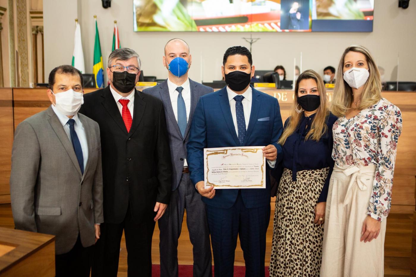 Câmara de Curitiba comemora o Dia do Auditor Fiscal de Tributos Municipais