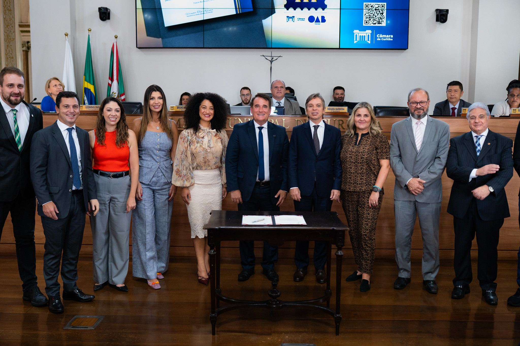 Câmara de Curitiba e OAB firmam convênio para incentivar jovens advogados