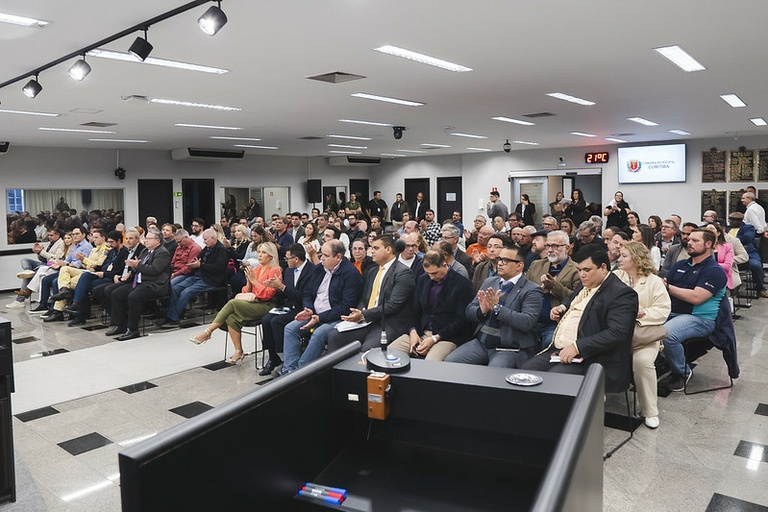 Câmara de Curitiba teve 15 audiências públicas no 1º semestre de 2024