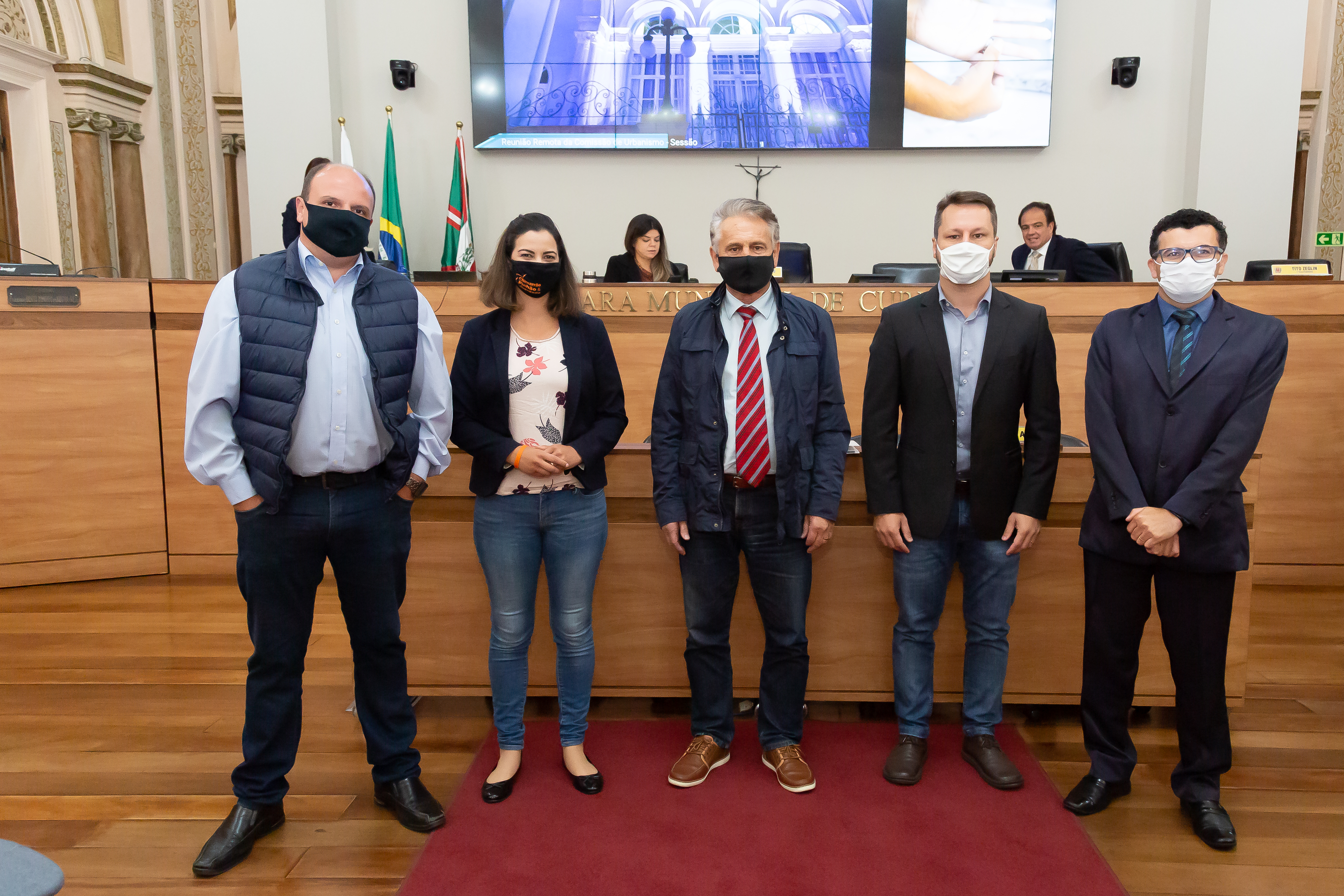 Câmara de Curitiba recebe vereadores eleitos para 18ª legislatura