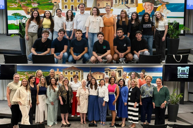 Câmara de Curitiba reforça diálogo ao receber universitários e executivas