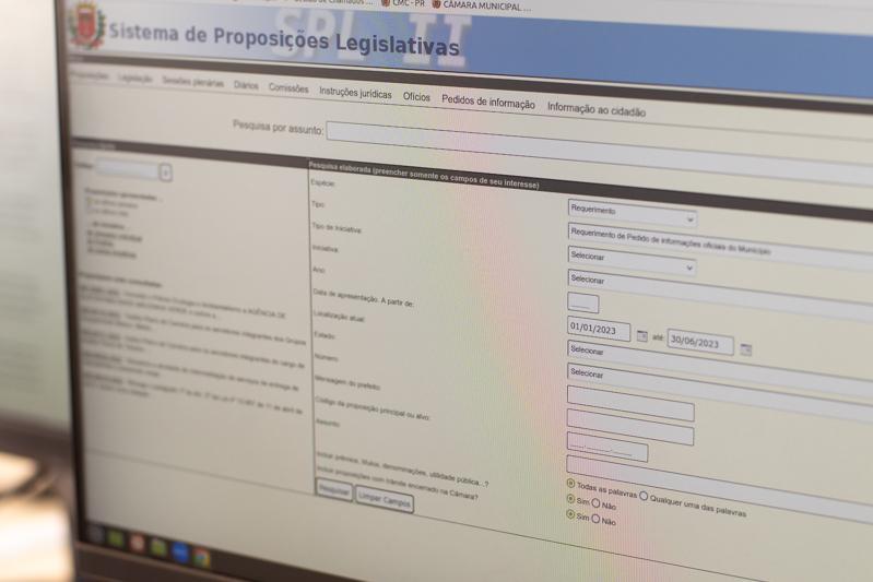 Câmara de Curitiba tem média recorde de pedidos de informações