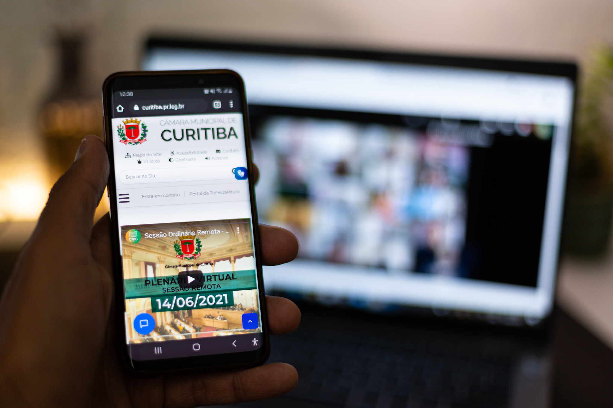 Câmara discute ritmo da vacinação e priorização do ensino técnico em Curitiba