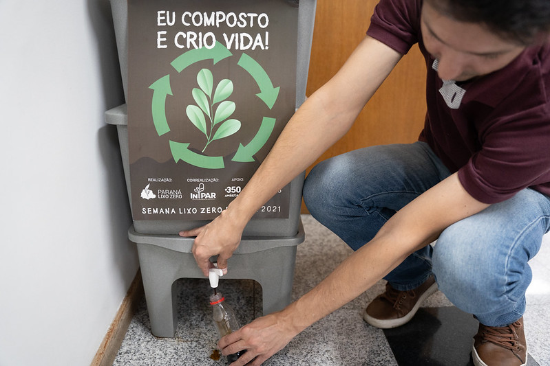 Câmara encerra Semana Lixo Zero com distribuição de biofertilizantes
