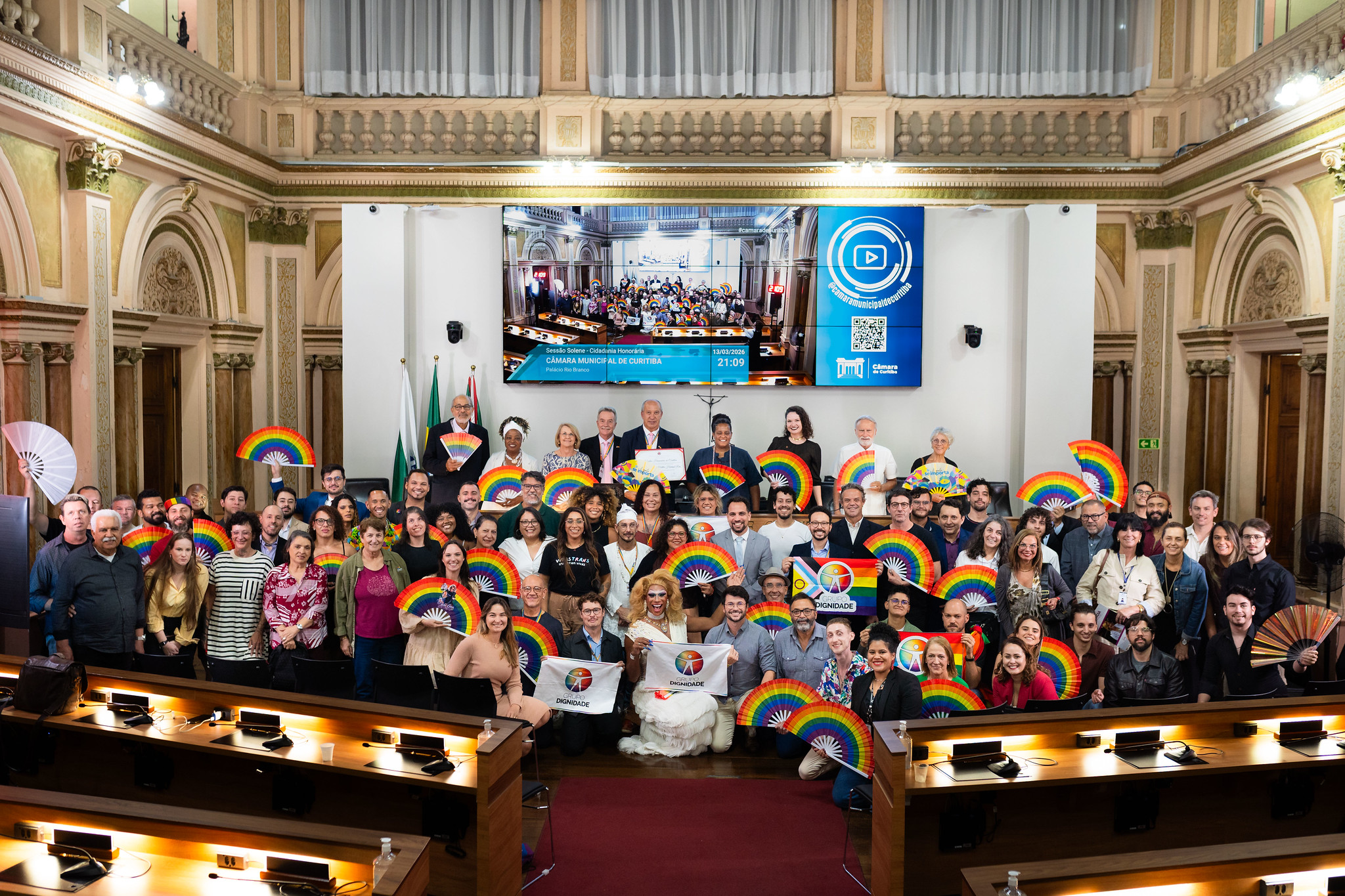 Câmara entrega a Toni Reis o título de Cidadão Honorário de Curitiba
