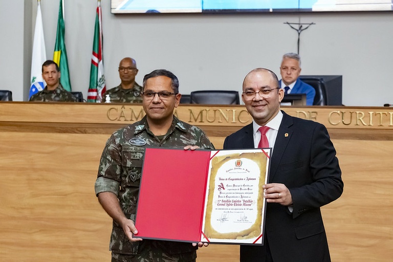 Sessão solene exalta os 50 anos do 27º Batalhão Logístico