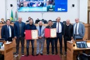 Câmara homenageia árbitros de Curitiba convocados para a Copa do Mundo