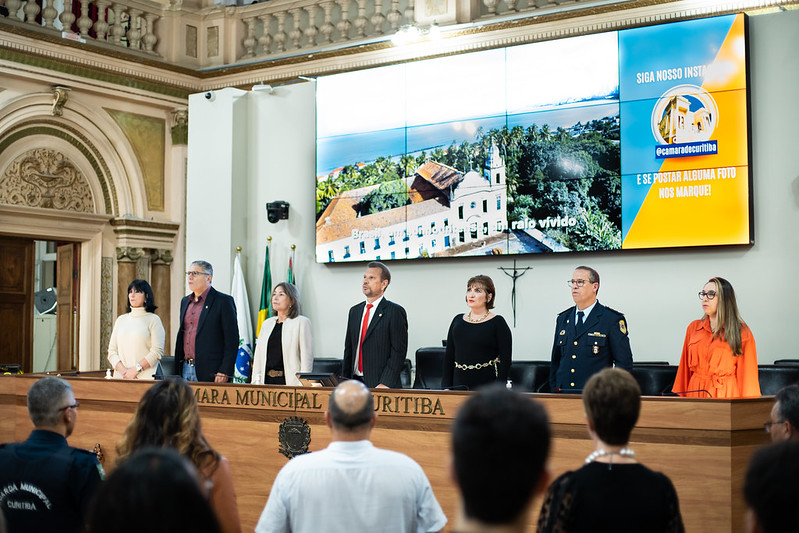 Câmara homenageia Patrulha Maria da Penha