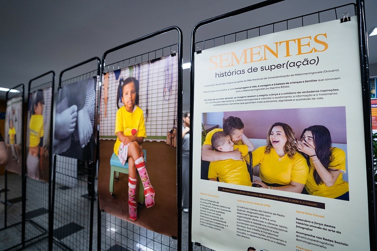 Câmara inaugura exposição sobre a mielomeningocele em Curitiba