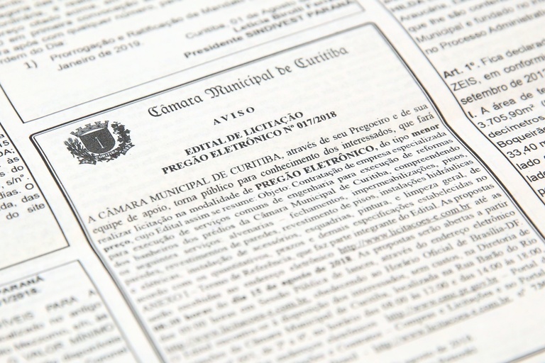 Câmara licita reforma de banheiros e implantação de vestiários