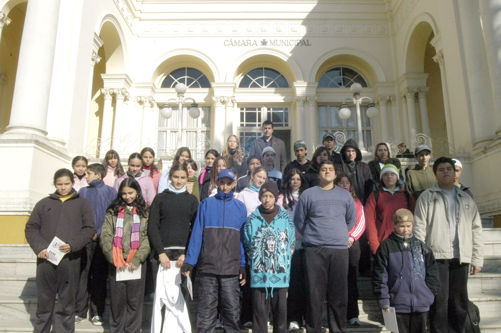 Câmara recebe estudantes do ensino fundamental 