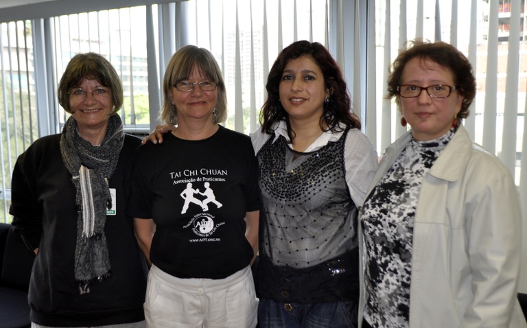 Câmara recebe representantes de associação esportiva 