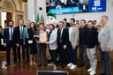 Campeão da Série B, Coritiba recebe honraria na Câmara de Vereadores