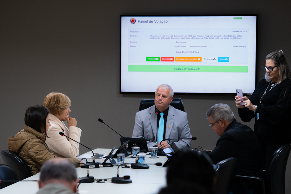 CMC já pode votar projeto que autoriza doações em dinheiro para a FAS