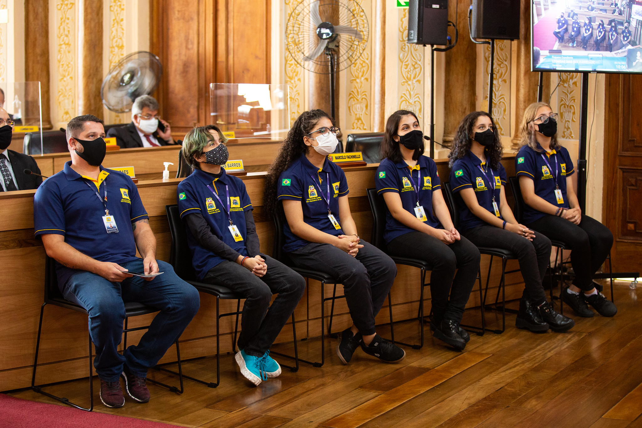 CMC recebe visita da Câmara Mirim de São Francisco do Sul