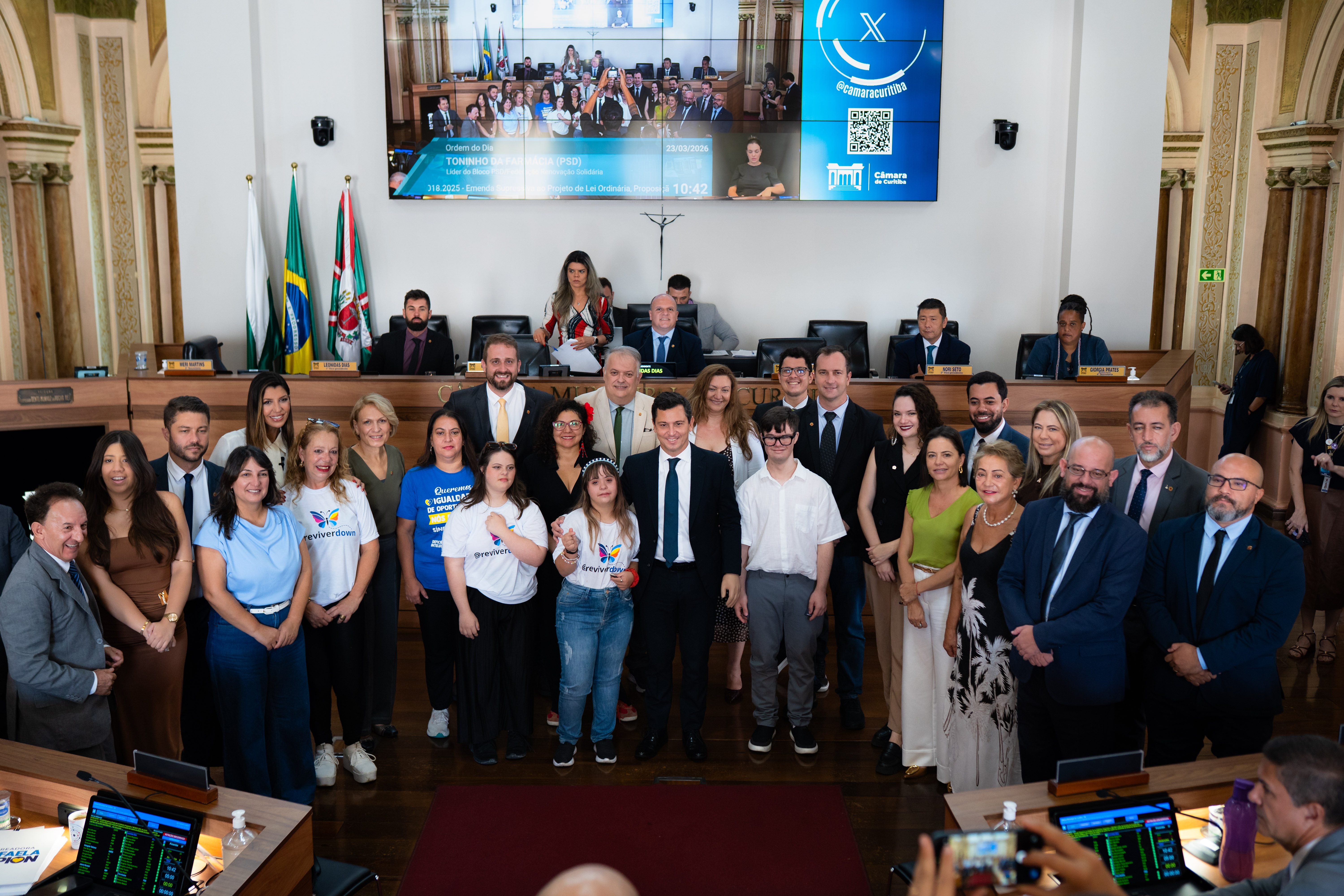 Com depoimentos, Câmara aprova Semana da Síndrome de Down em Curitiba
