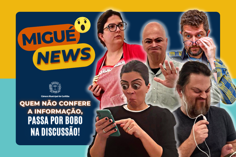 Com MiguéNews, Câmara de Curitiba vai às redes sociais defender a democracia